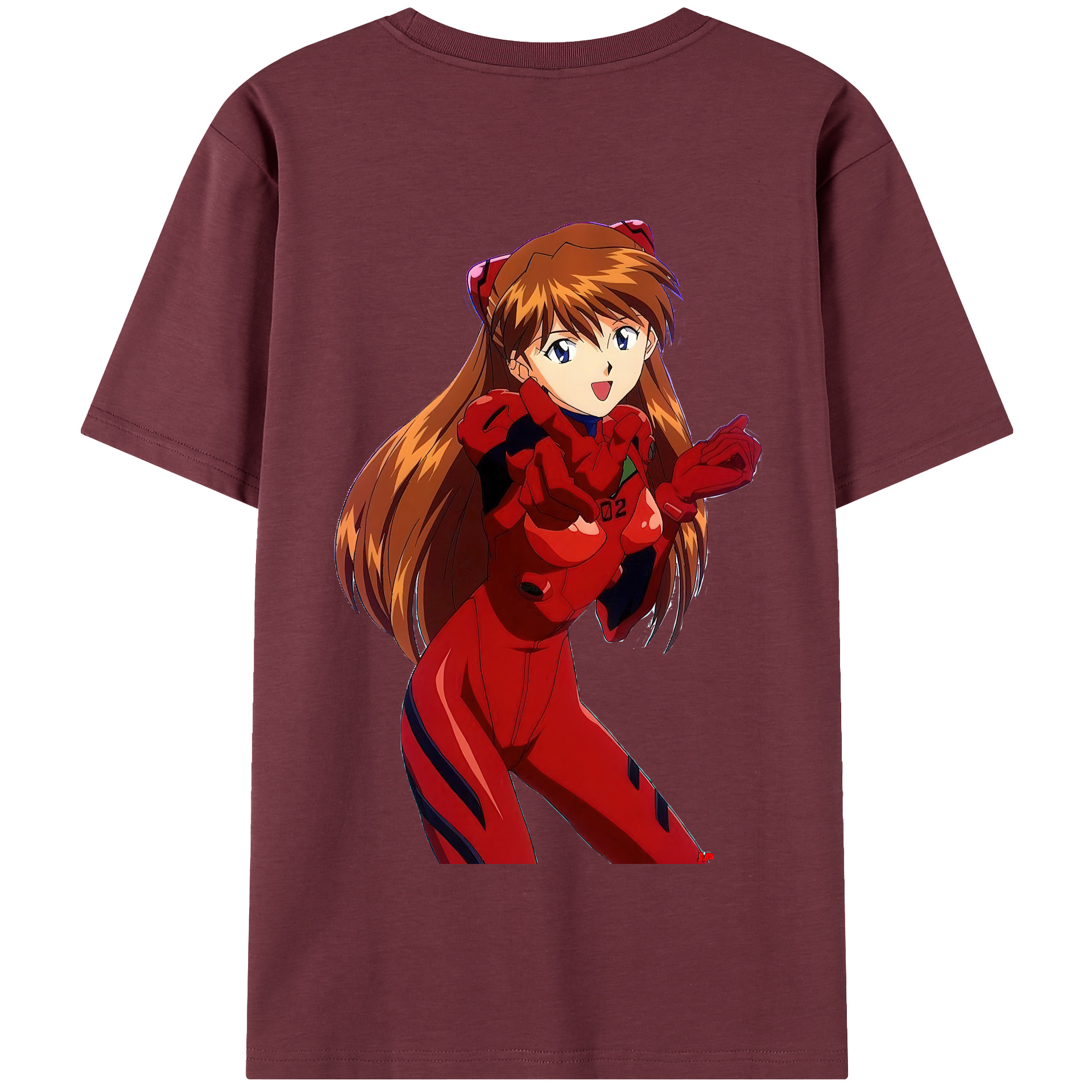 （画像用） EVA 新世紀エヴァンゲリオン 綿100％半袖Tシャツ（背面プリント）